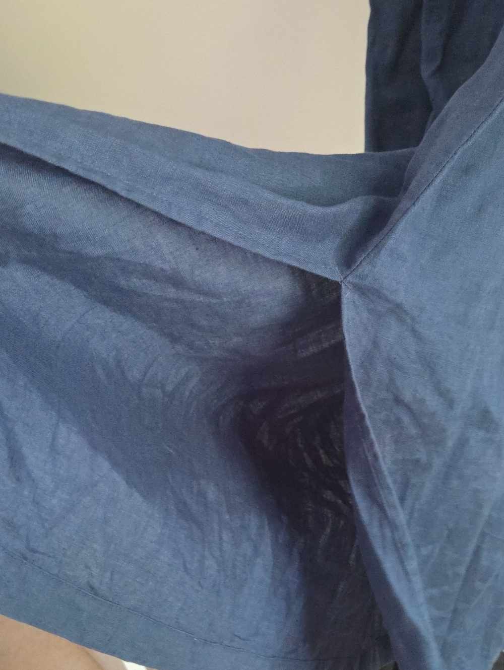 J. Jill Blue Linen Dress 2X - Picture 5 of 8